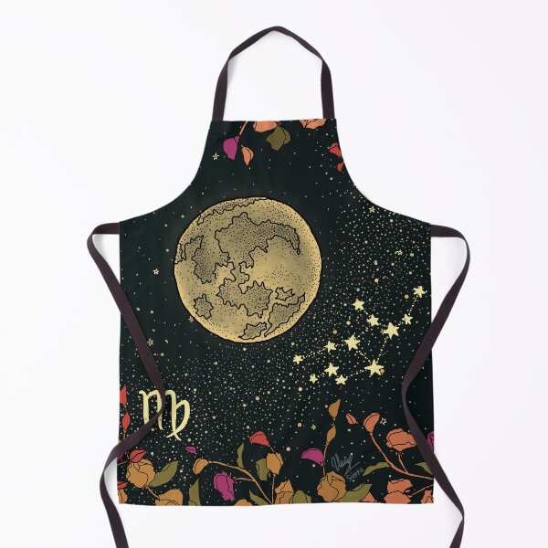 Item preview, Virgo Zodiac Flower Moon Horoscope designed and sold by sierratruong.