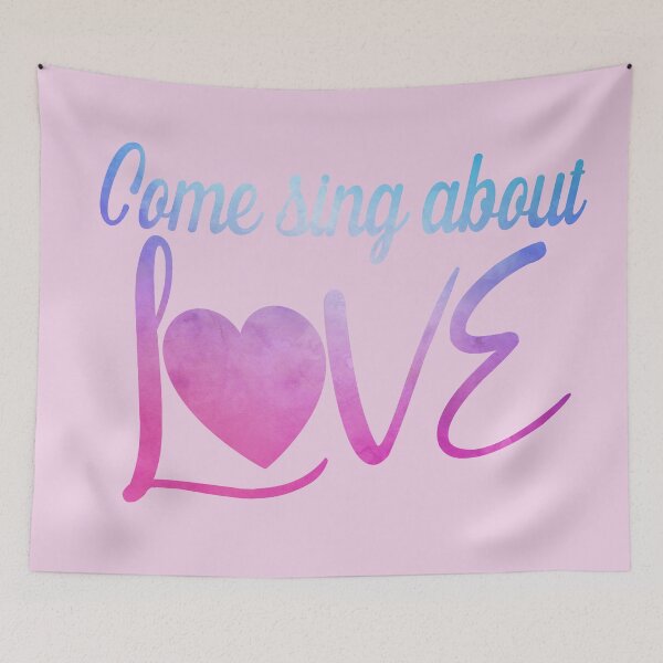 Item preview, Come Sing About Love designed and sold by Theatre Thoughts.