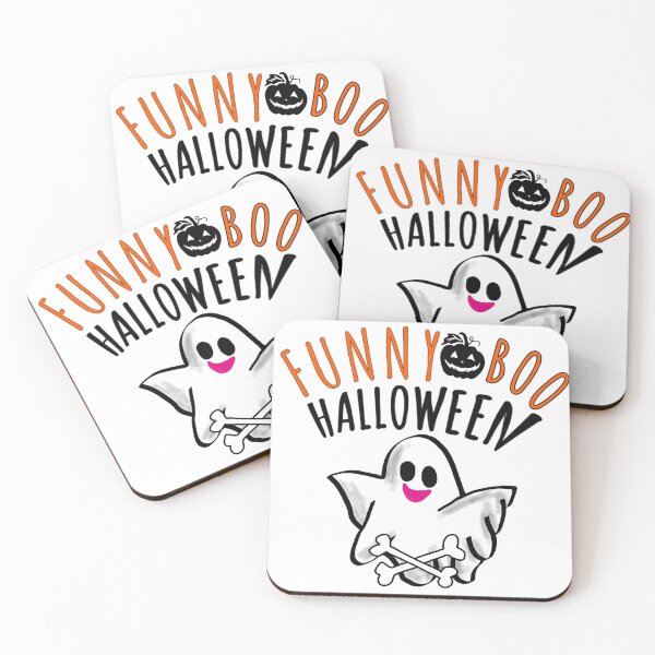Item preview, Funny Boo Halloween designed and sold by Graphroad.