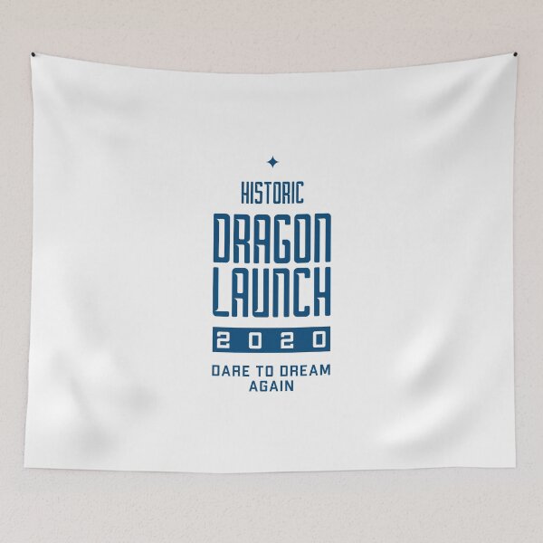Item preview, dragon crew | rocket launch 2020 designed and sold by hummyteez.