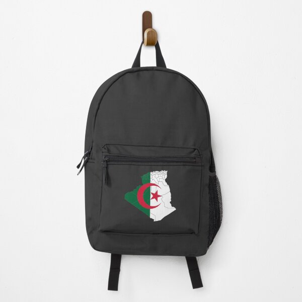 Item preview, Algeria Flag Map with regions designed and sold by Alo.
