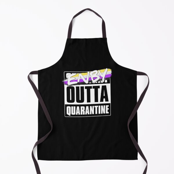 Item preview, Enby Outta Quarantine - Nonbinary Pride designed and sold by Patrick Hiller.