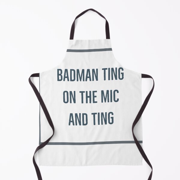Item preview, Badman ting on the mic and ting designed and sold by BadBarista.