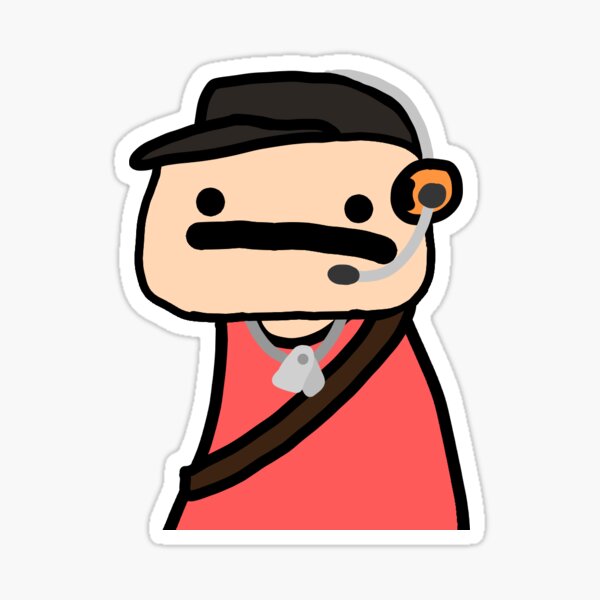 Scout Tf2 Sticker For Sale By Mrmeowser Redbubble 1022