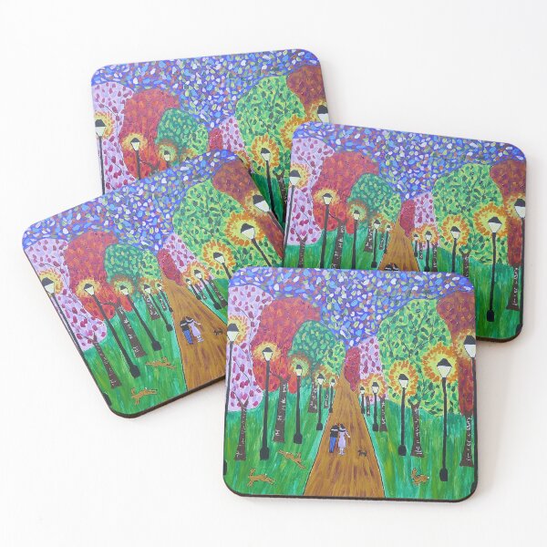 Item preview, Romantic stroll in the Colourful Fantasy Woods designed and sold by Casimirasart.