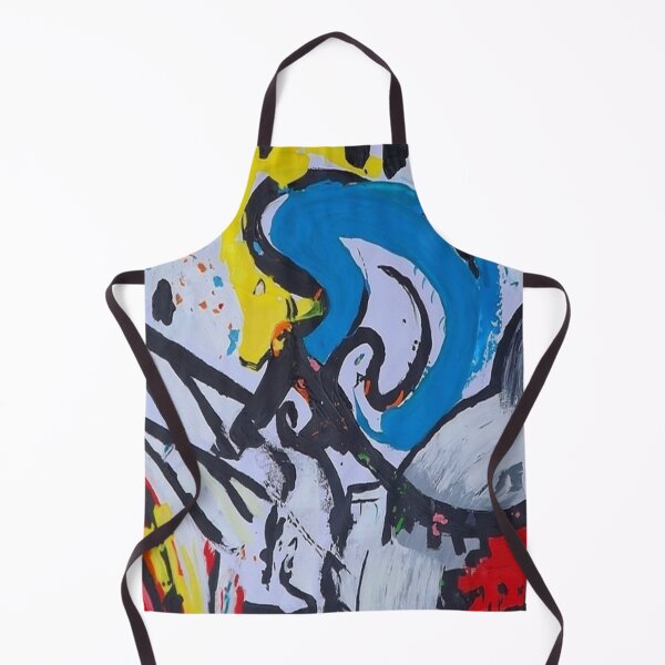 Item preview, Warped Space, a colorful abstract piece. designed and sold by Art With Impact – Statement Art & Apparel for Deep Thinkers.