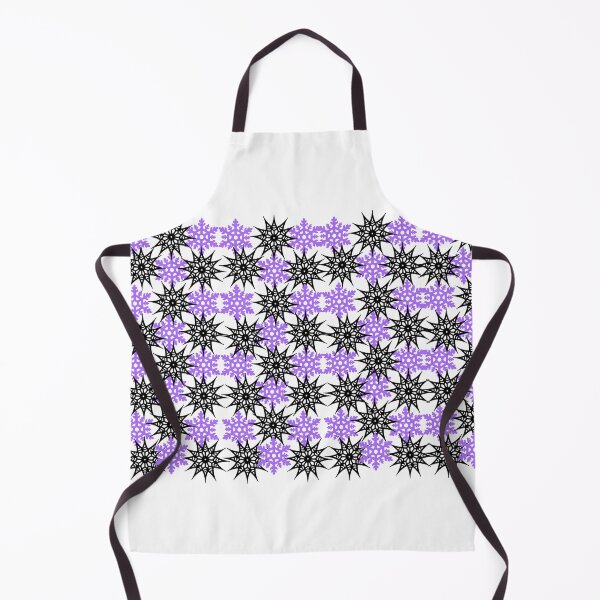 Item preview, Purple & Black Snowflakes Pattern Holiday designed and sold by LolasTees.