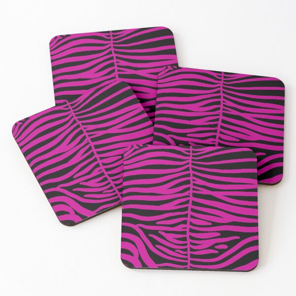Item preview, Pink zebra pattern designed and sold by colorsofcherry.