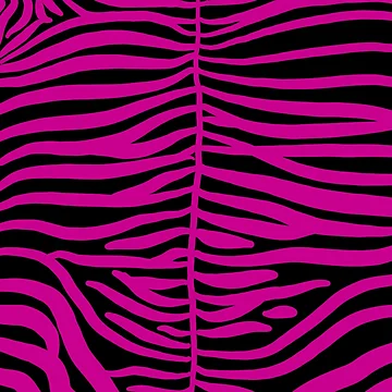 Artwork thumbnail, Pink zebra pattern by colorsofcherry