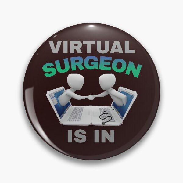 Artikelvorschau, virtueller Chirurg ist in entworfen und verkauft von doctors-apparel.