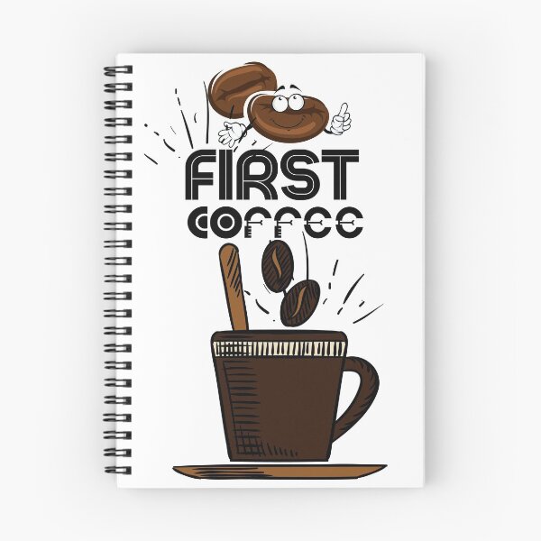 Item preview, First coffee . Big face coffee  designed and sold by kamila11.