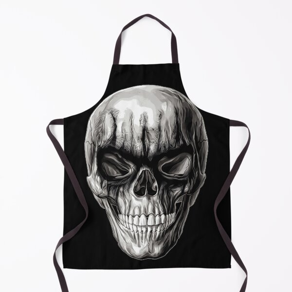 Item preview, Black Metal skull designed and sold by drizzd.
