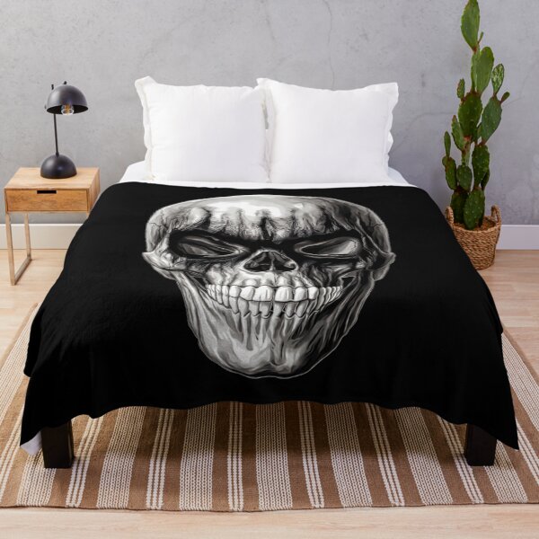 Item preview, Black Metal skull designed and sold by drizzd.