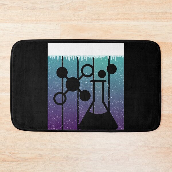 Item preview, SNOW ICE BLUE SUNSET GRUNGE with CHEMISTRY FLASK MEDICAL LABORATORY SCIENTIST designed and sold by Hippiesole.