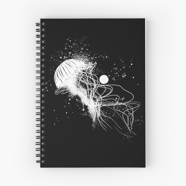 Item preview, Abstract Jellyfish - Transparent Black designed and sold by Chausters.