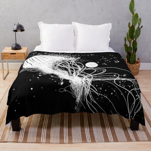 Item preview, Abstract Jellyfish - Transparent Black designed and sold by Chausters.