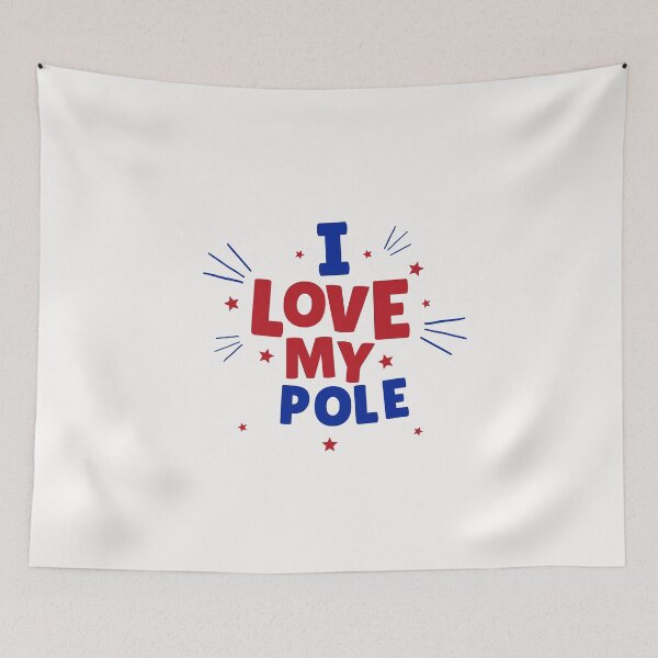Item preview, I Love My Pole - Pole Dance Design designed and sold by Liniskop.