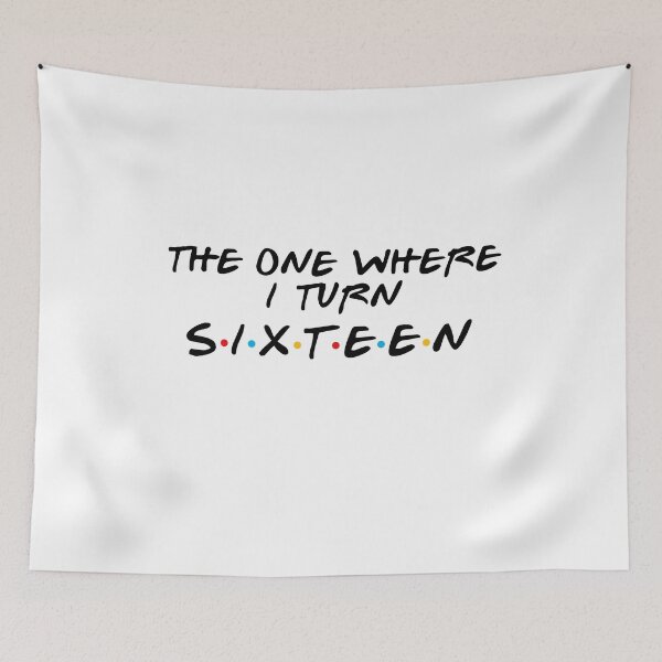 Item preview, 16th Birthday - Where I Turn Sixteen designed and sold by MoopCatSwag.