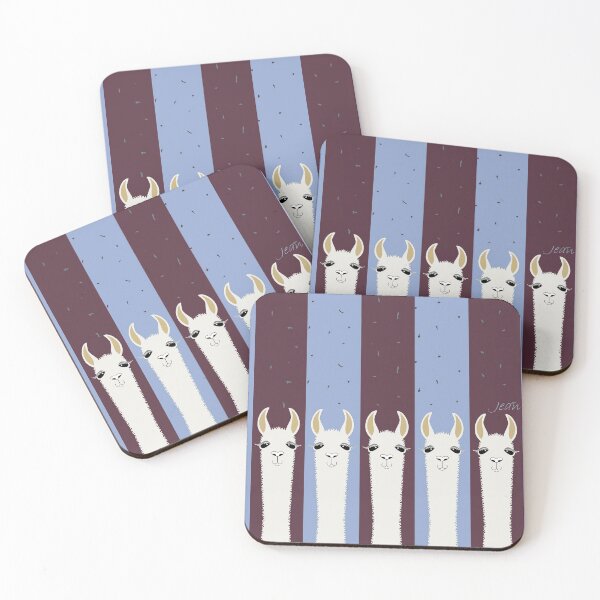 Item preview, LLAMAS or ALPACAS ?? designed and sold by Jean Gregory Evans.