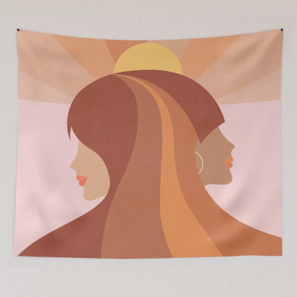 Item preview, Soul Sisters - Girl power portrait designed and sold by Dominiquevari.
