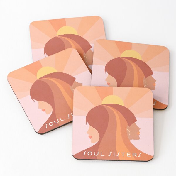 Item preview, Soul Sisters - Girl power portrait designed and sold by Dominiquevari.