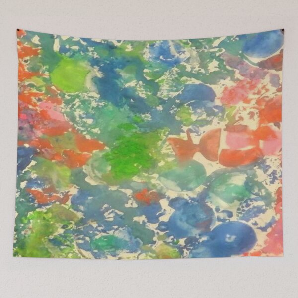 Item preview, Bubbles, a watercolor abstract art. designed and sold by Art With Impact – Statement Art & Apparel for Deep Thinkers.
