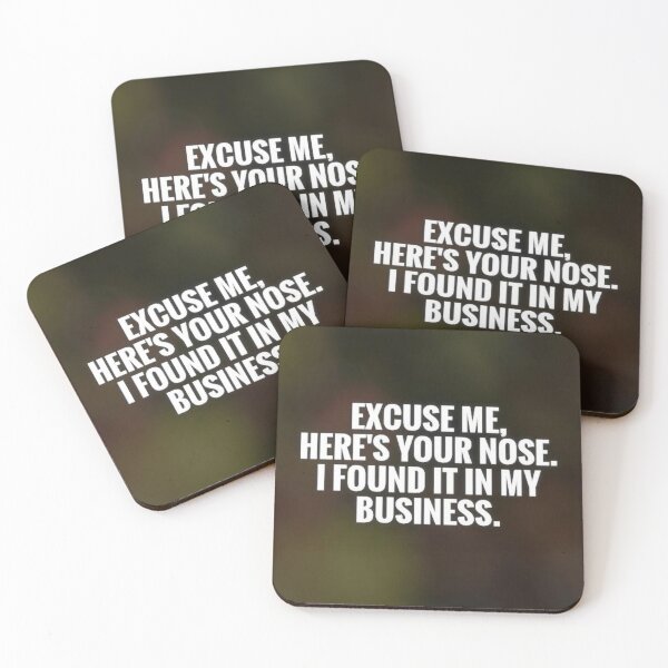 Item preview, Your nose in my bussines.... designed and sold by Zeratoul.
