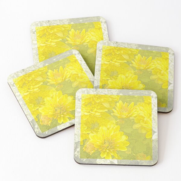 Item preview, Yellow chrysanthemums designed and sold by Magileo.