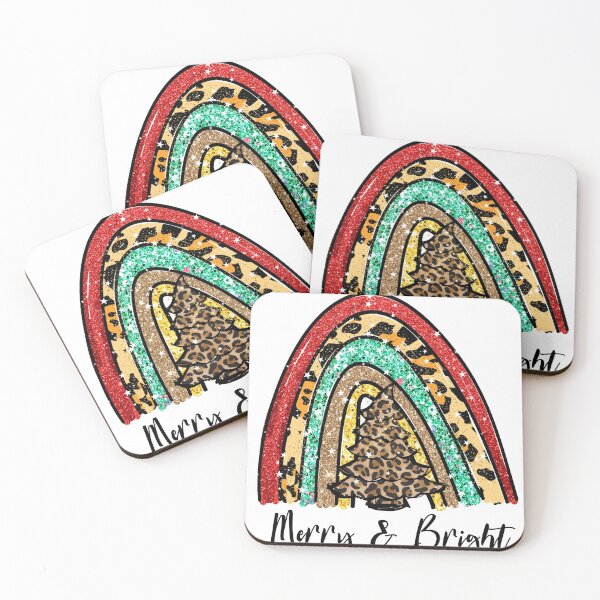 Item preview, Merry & Bright rainbow designed and sold by parasta.