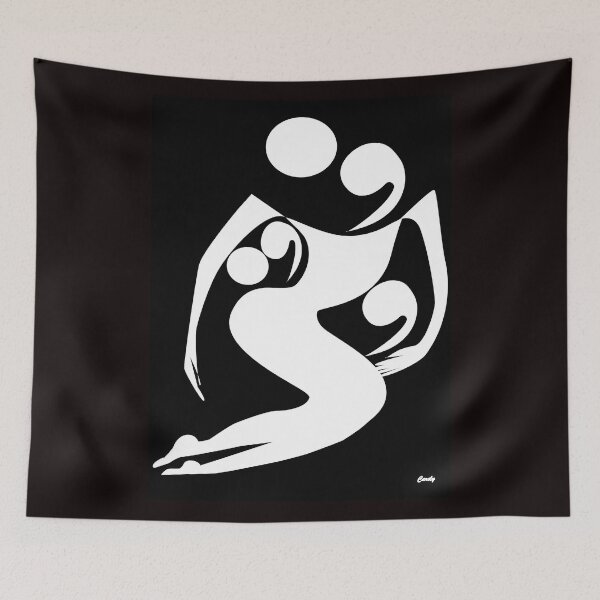 Item preview, White Dot Comma Family designed and sold by Carsly75.