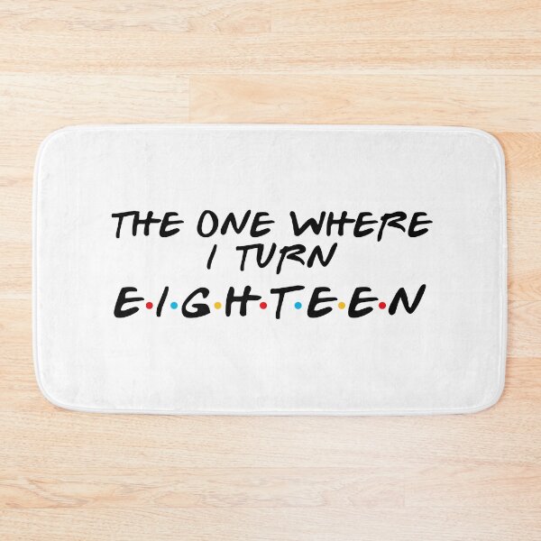 Item preview, 18th Birthday - Where I Turn Eighteen designed and sold by MoopCatSwag.