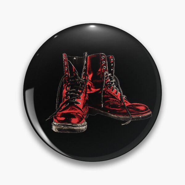 Item preview, Red Combat Boots designed and sold by J Teachey.