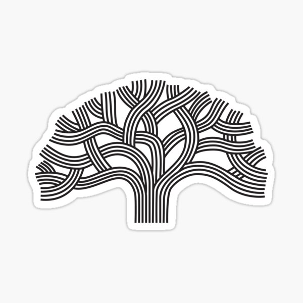 Oaklandia Tree Sticker