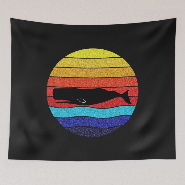 Item preview, SPERM WHALE VINTAGE RETRO WHALE LOVERS T-Shirt designed and sold by bigerdan.