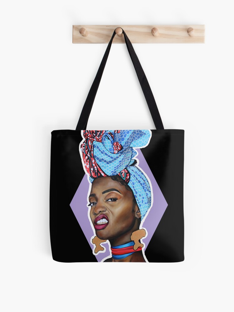 Thumbnail 1 of 2, Tote Bag, Mean Muggin 2 designed and sold by mikelahl.