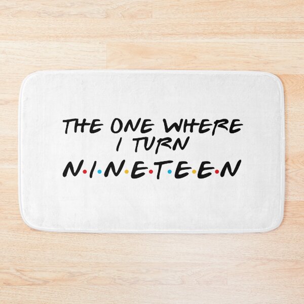 Item preview, 19th Birthday - Where I Turn Nineteen designed and sold by MoopCatSwag.