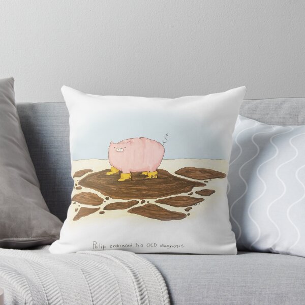 Item preview, Philip, The Pig with OCD designed and sold by Kate Cosden.