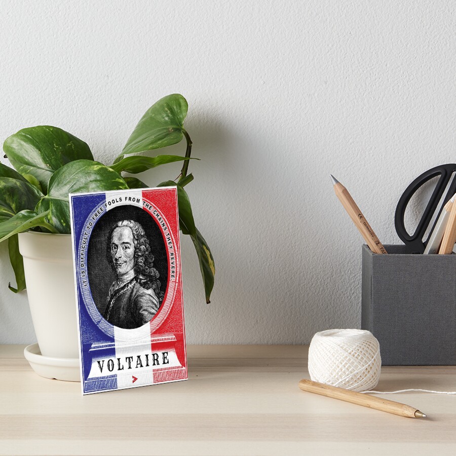 &amp;quot;Voltaire - Der scharfe Verstand der Aufklärung&amp;quot; Galeriedruck von ...
