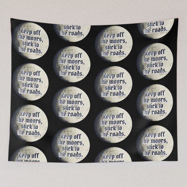 Item preview, Keep off the moors, stick to the road designed and sold by Cuttintees.