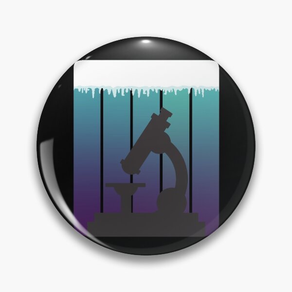 Item preview, ICE BLUE SUNSET GRUNGE with MICROSCOPE MEDICAL LABORATORY SCIENTIST designed and sold by Hippiesole.