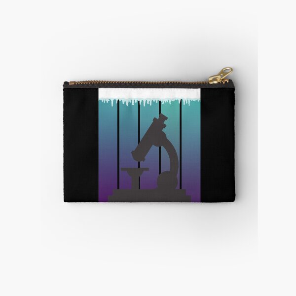 Item preview, ICE BLUE SUNSET GRUNGE with MICROSCOPE MEDICAL LABORATORY SCIENTIST designed and sold by Hippiesole.