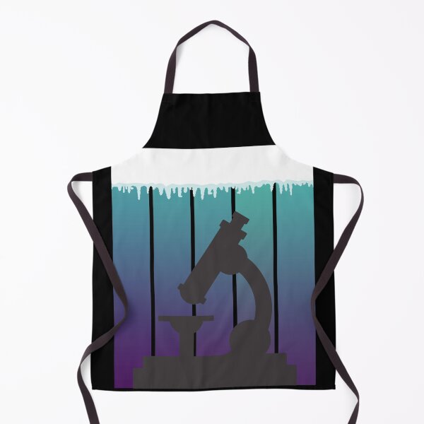 Item preview, ICE BLUE SUNSET GRUNGE with MICROSCOPE MEDICAL LABORATORY SCIENTIST designed and sold by Hippiesole.