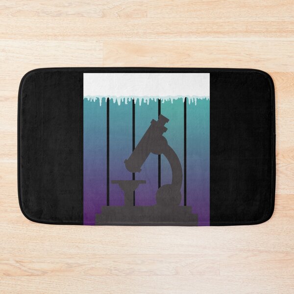 Item preview, ICE BLUE SUNSET GRUNGE with MICROSCOPE MEDICAL LABORATORY SCIENTIST designed and sold by Hippiesole.
