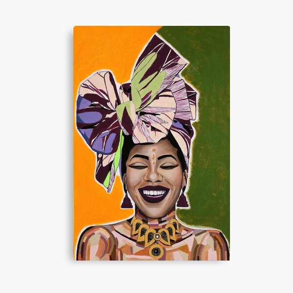 Being Happy Canvas Print