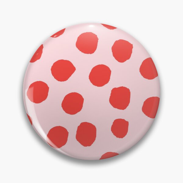 Item preview, red and pink organic dots pattern designed and sold by neopop.