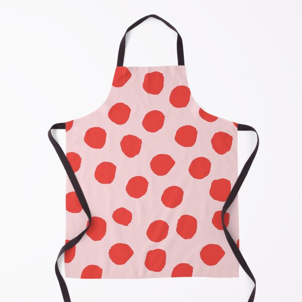Item preview, red and pink organic dots pattern designed and sold by neopop.