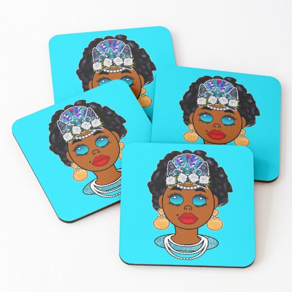 Item preview, Goddess in Blue designed and sold by artbyomega.