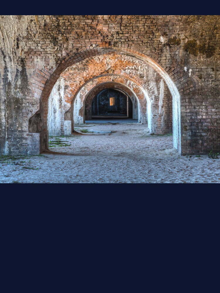 Thumbnail 7 of 7, Classic T-Shirt, Arches at Fort Pickens, Florida designed and sold by mcdonojj.