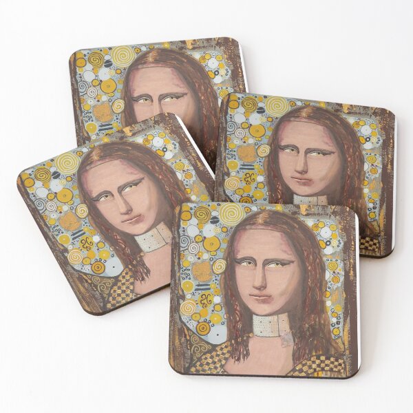 Artikelvorschau, Meine Mona Klimt, mein Rückblick auf die Mona Lisa entworfen und verkauft von Artedelph Sénéchal.