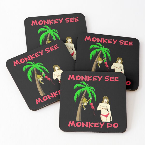 Item preview, MONKEY SEE MONKEY DO designed and sold by Dwarf-Monkey.